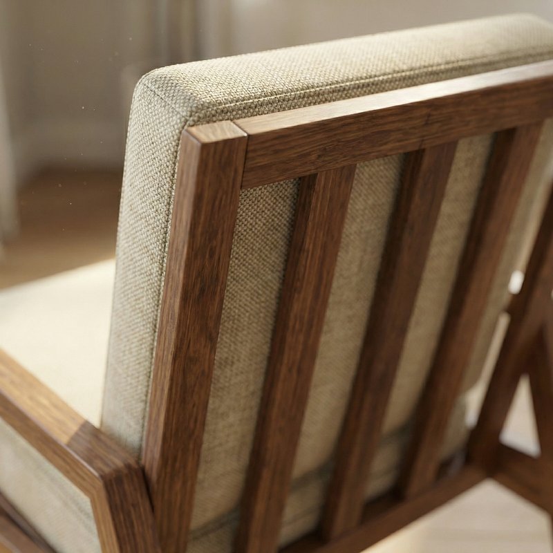 Embrace chair joinery detail